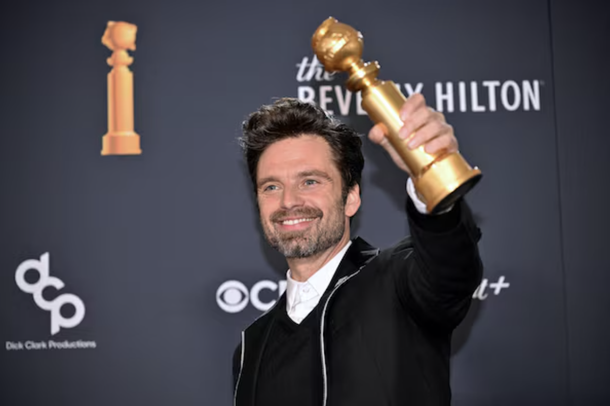 Sebastian Stan câștigă la Globurile de Aur 2025: Românul care cucerește Hollywood-ul. VIDEO